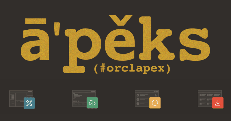 Menu Contextual Con Oracle Apex